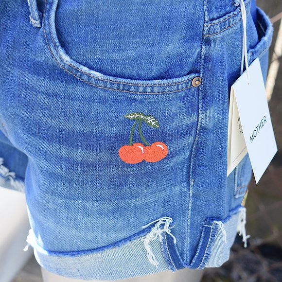 MOTHER | The Rascal Slit Flip Short (Gold Rush) - Picture 8 of 8